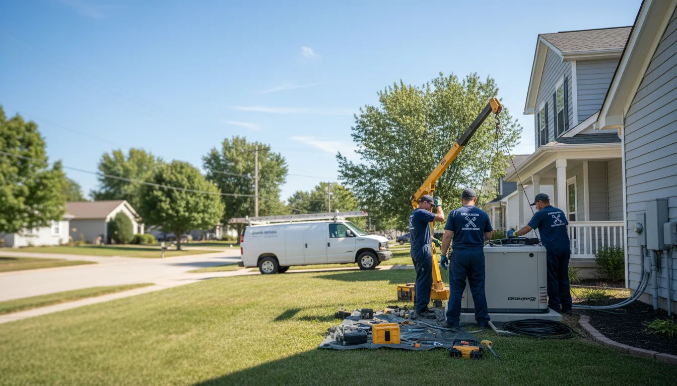 Generator Installation in Bonnie, IL near me